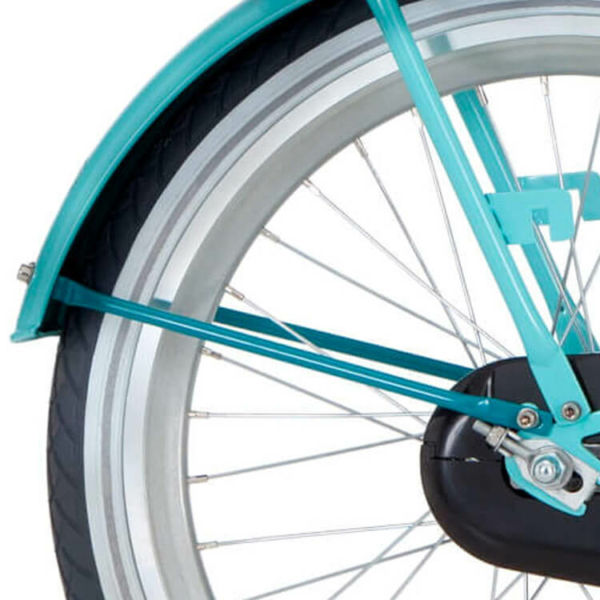 Alpina spatbordstang set 22 Clubb turquoise - Image 2