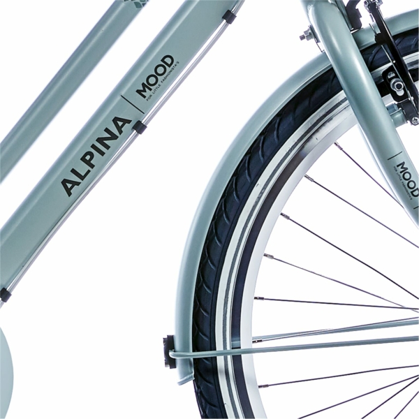 Alpina spatbord set 26 Mood silt green matt