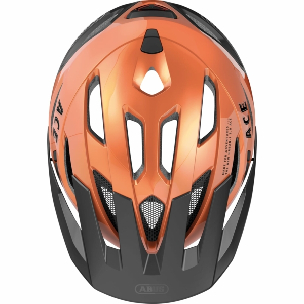 Abus helm Urban-I 3.0 ACE goldfish orange S 51-55cm - Image 4
