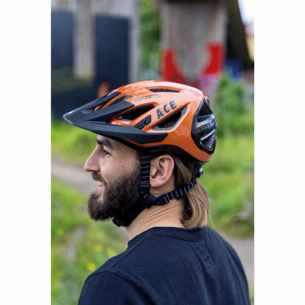 Abus helm Urban-I 3.0 ACE goldfish orange S 51-55cm - Image 6