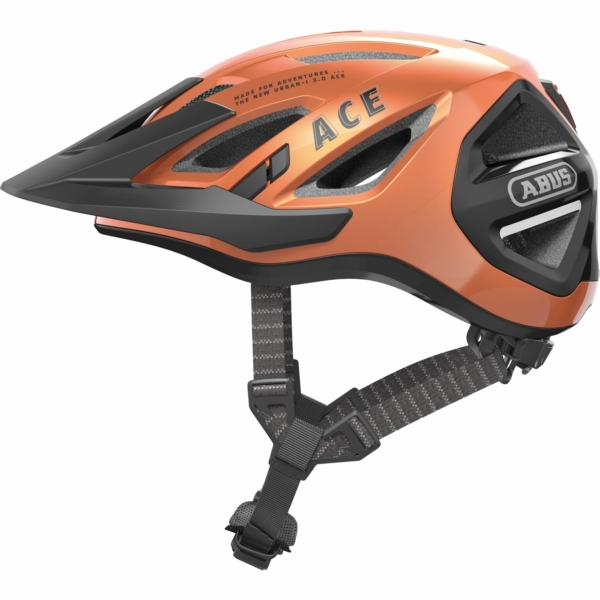 Abus helm Urban-I 3.0 ACE goldfish orange S 51-55cm