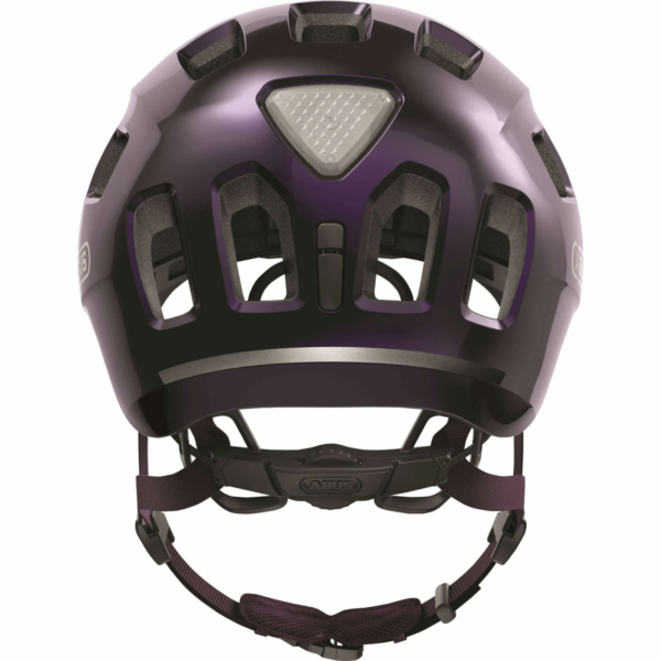 Abus helm Youn-I 2.0 black violet M 52-57cm - Image 3