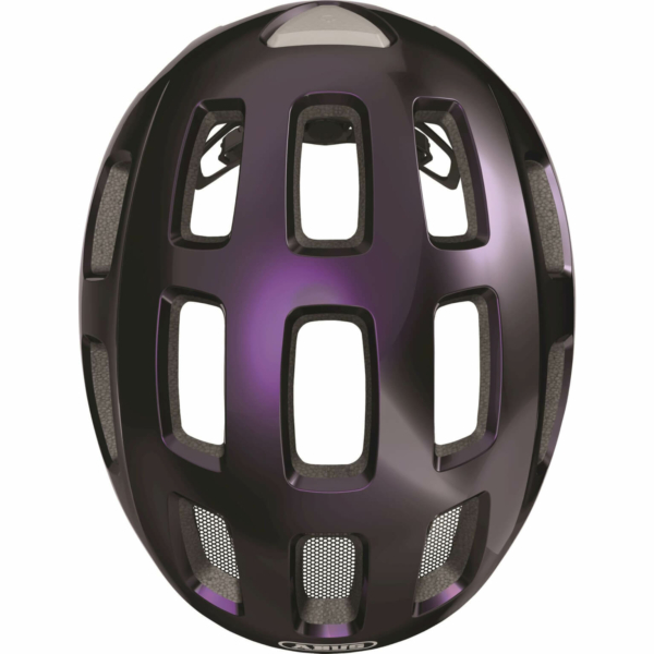 Abus helm Youn-I 2.0 black violet M 52-57cm - Image 4