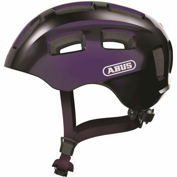 Abus helm Youn-I 2.0 black violet M 52-57cm