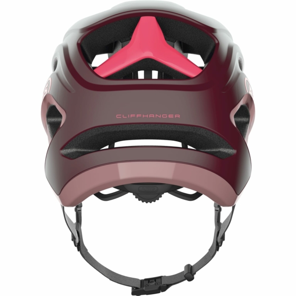 Abus helm Cliffhanger maple red S 51-55cm - Image 3