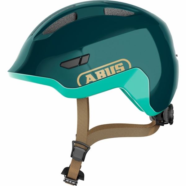 Abus helm Smiley 3.0 ACE LED royal green S 45-50cm - Image 3