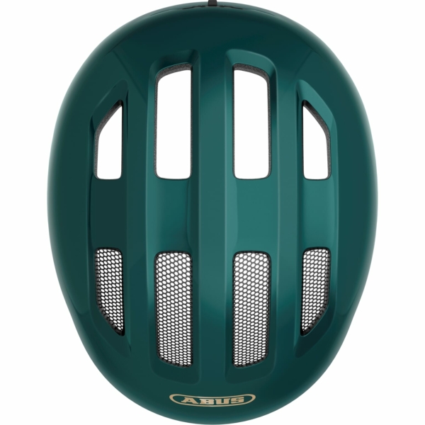 Abus helm Smiley 3.0 ACE LED royal green S 45-50cm - Image 4