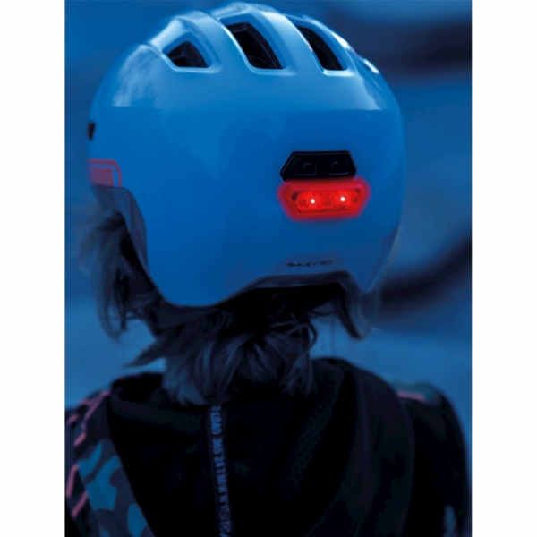 Abus helm Smiley 3.0 ACE LED shiny white S 45-50cm - Image 7