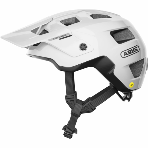 Abus helm MoDrop MIPS shiny white L 57-61cm