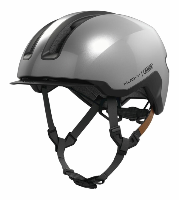 Abus helm Hud-Y gleam silver S 51-55cm - Image 2
