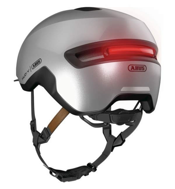 Abus helm Hud-Y gleam silver S 51-55cm - Image 3