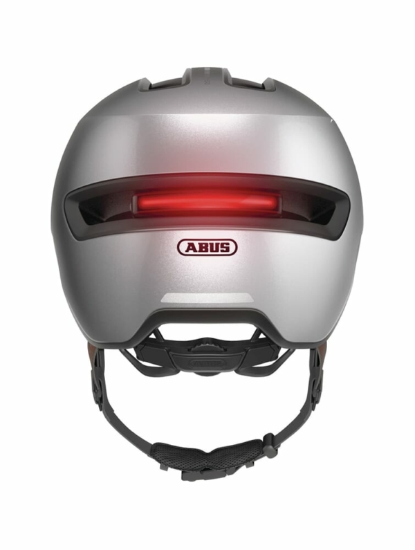 Abus helm Hud-Y gleam silver S 51-55cm - Image 4