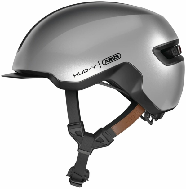 Abus helm Hud-Y gleam silver S 51-55cm - Image 5