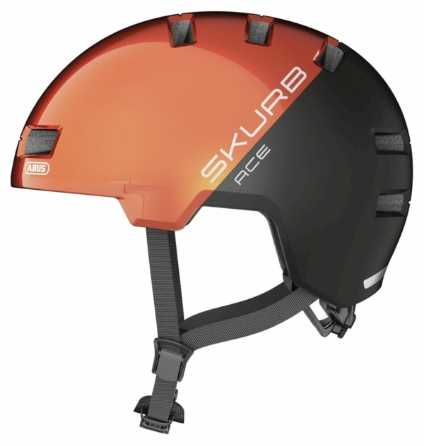 Abus helm Skurb ACE goldfish orange M 55-59cm - Image 5