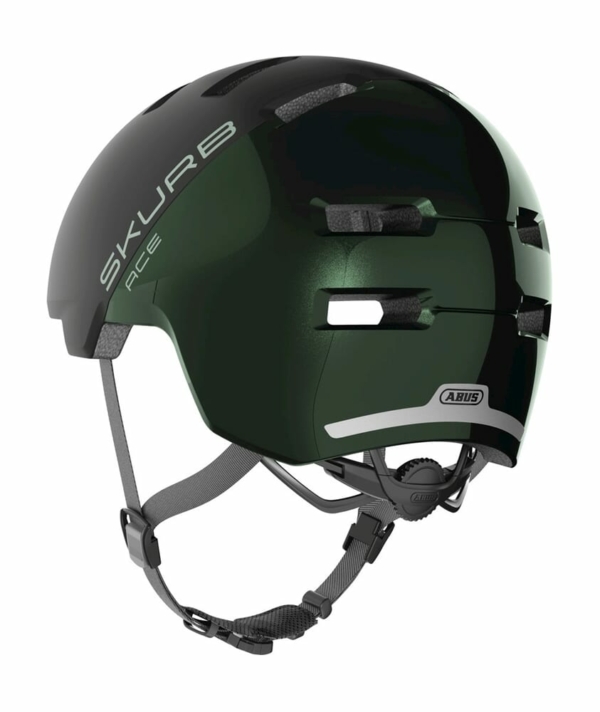 Abus helm Skurb ACE moss green S 52-56cm - Image 3