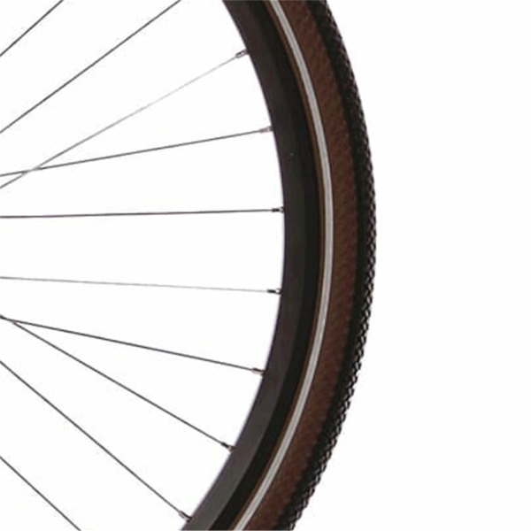 Cortina buitenband Canberra 28 x 1.75 zwart/bruin refl