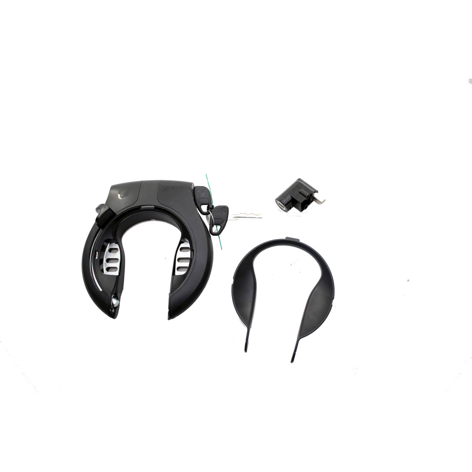 Axa ringslot Victory + accuslot Bafang mat zwart ART-2