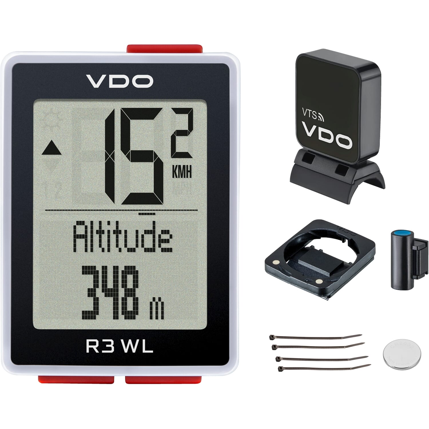 VDO fietscomputer R3 WL draadloos STS - Image 4