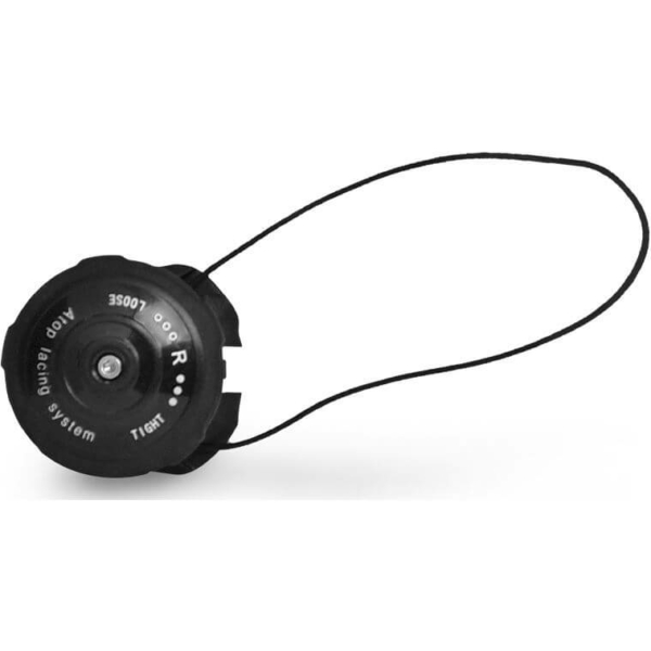 FLR Reel knob 40cm zwartÿ- atop/ boa sluiting - set 2 stuks