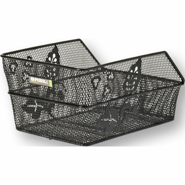 Basil mand Cento Flower S 11,5L zwart 31,5x21,5x17cm