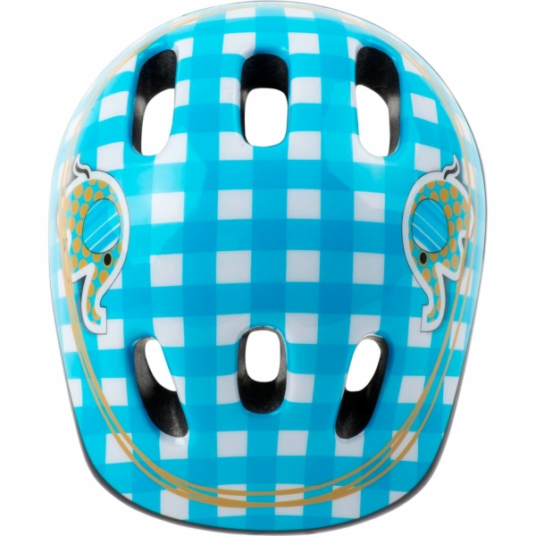 Polisport helm Elephant  XXS 44-48 cm blauw/wit - Image 3
