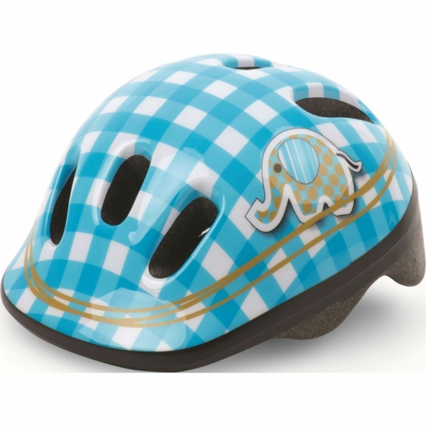 Polisport helm Elephant  XXS 44-48 cm blauw/wit