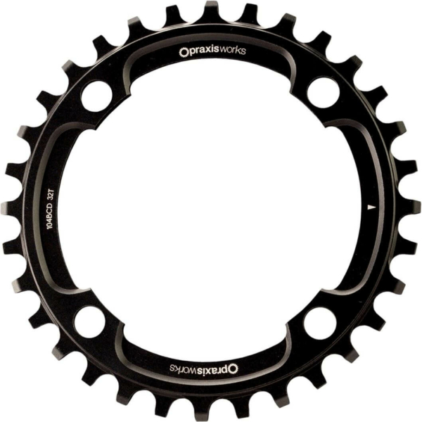 Praxis kettingblad 1x MTB 104BCD 30t zwart