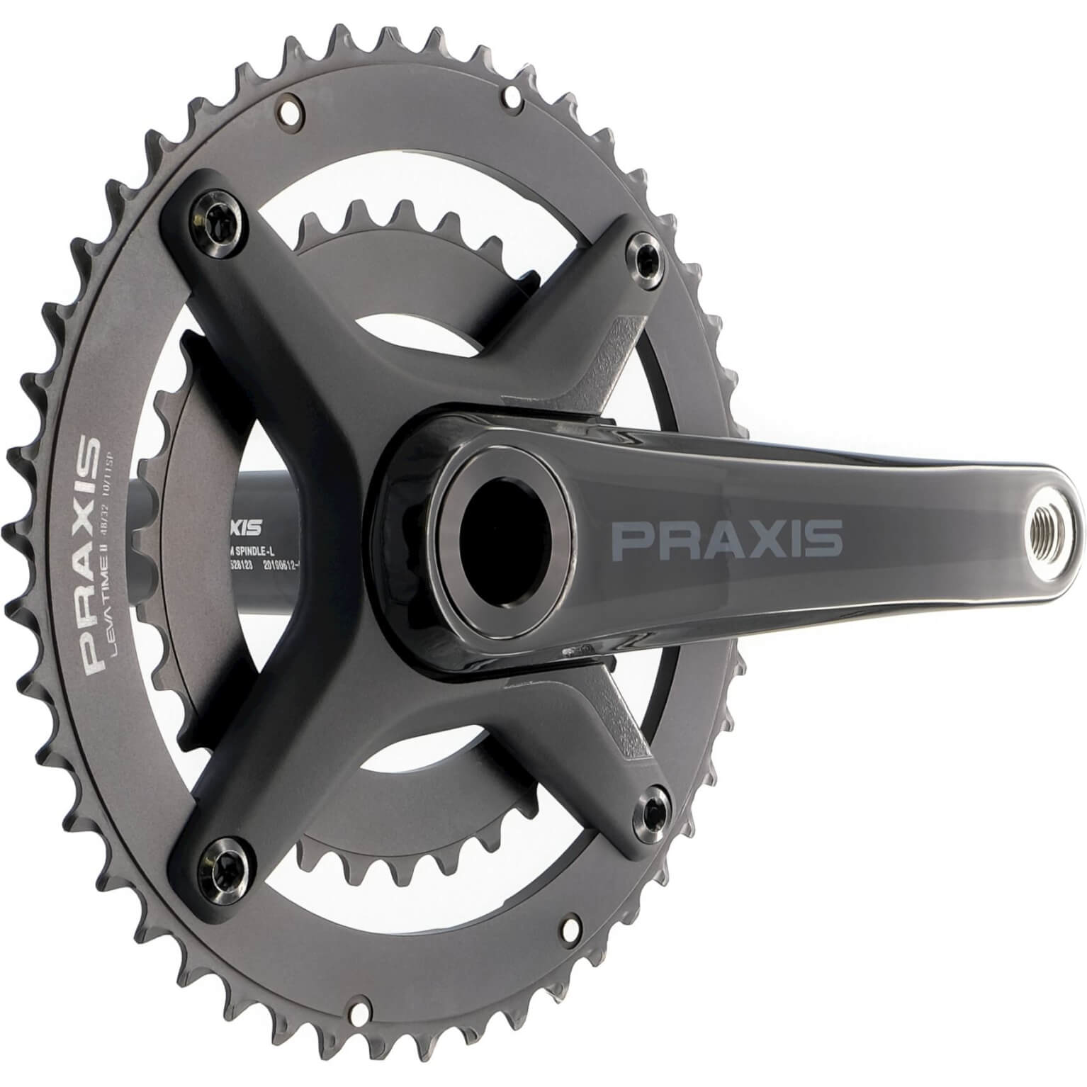 Praxis crankstel Zayante carbon-S M30 X 165 52/36T - Image 2