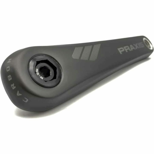 Praxis E-bike crankstel Brose/Fazua isis carbon 170mm