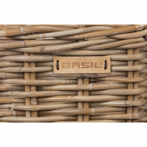 Basil mand riet Dorset M 19L grey 39x27x21cm - Image 4