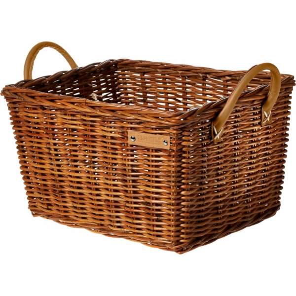 Basil mand riet Portland rotan 39L brown 49x38x23cm