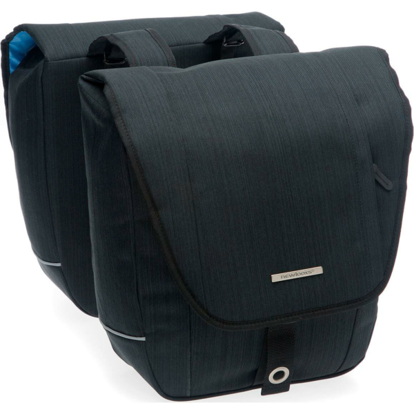 New Looxs fietstas dubbel Avero zwart 25L