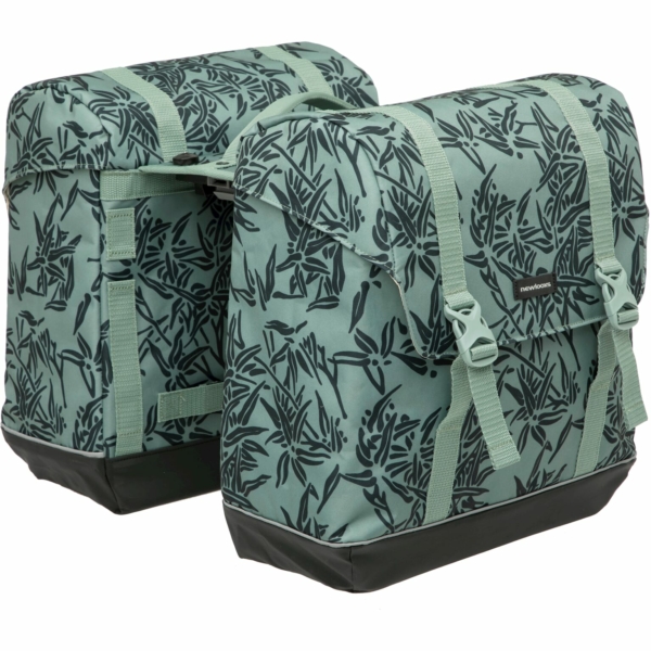 New Looxs fietstas dubbel Alba bamboo green MIK 42L - Image 2