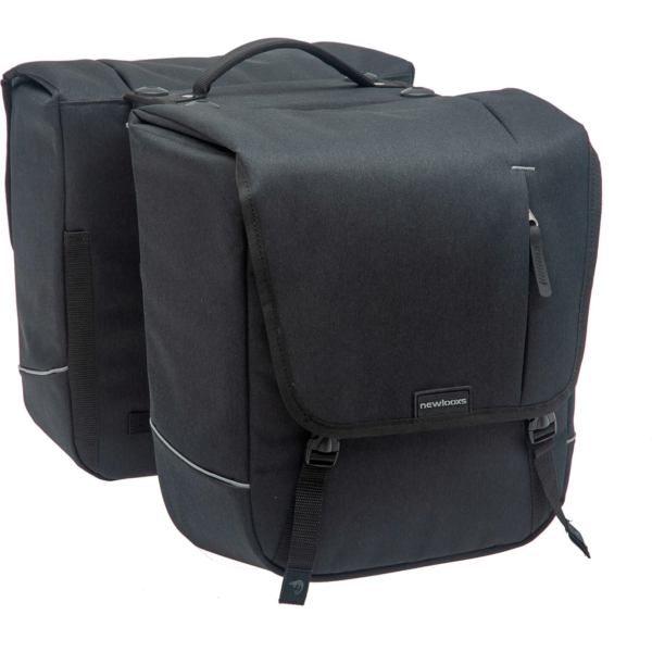 New Looxs fietstas dubbel Nova black Racktime  32L - Image 3