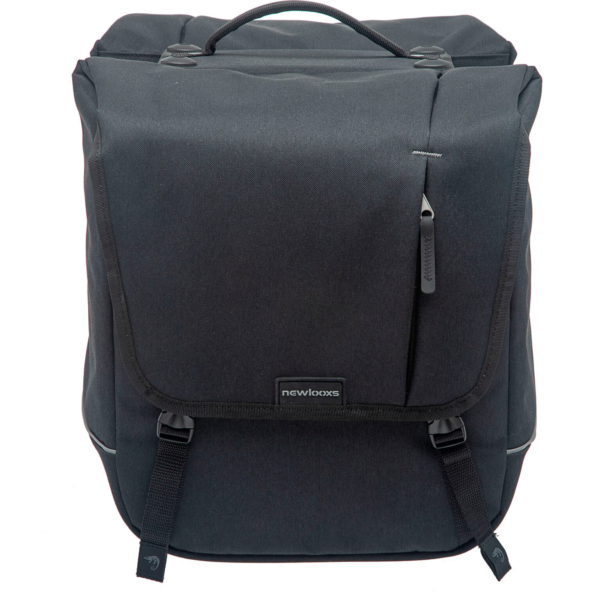 New Looxs fietstas dubbel Nova black Racktime  32L - Image 4