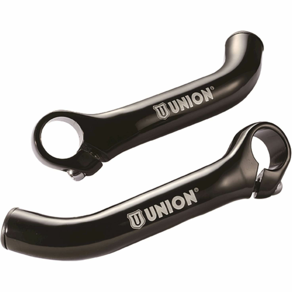 Union bar ends zwart gebogen