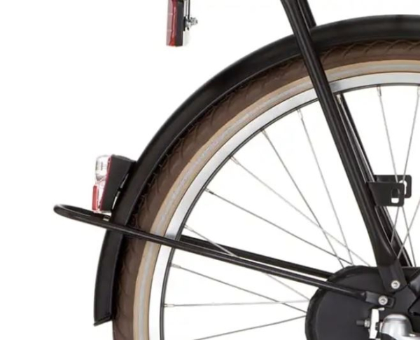 Cortina spatbord achter 24 U4 jet black matt