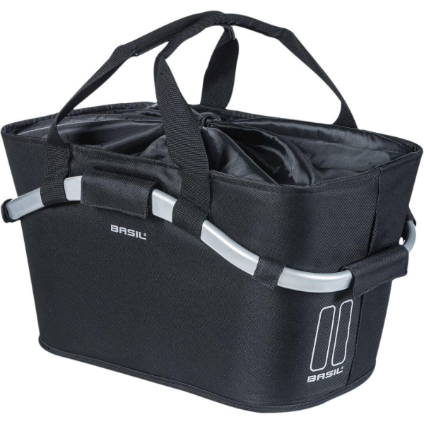 Basil mand rear Classic Carry All MIK 22L zwart