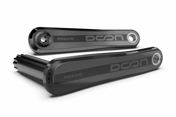 Praxis crankstel Doon carbon 175mm (armset zonder ring)