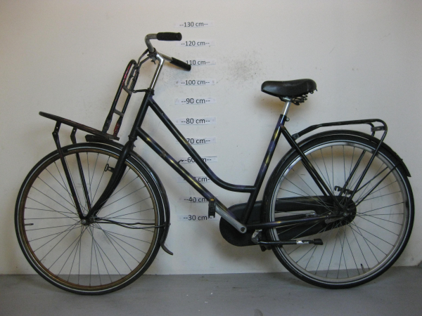 Zwarte transportfiets - Image 2