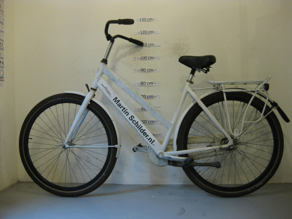 Witte bedrijfsfiets - Image 2