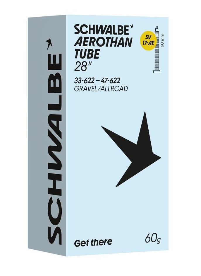Schwalbe binnenband SV17 AE Aerothan 33/47-622 IB Alu 60mm