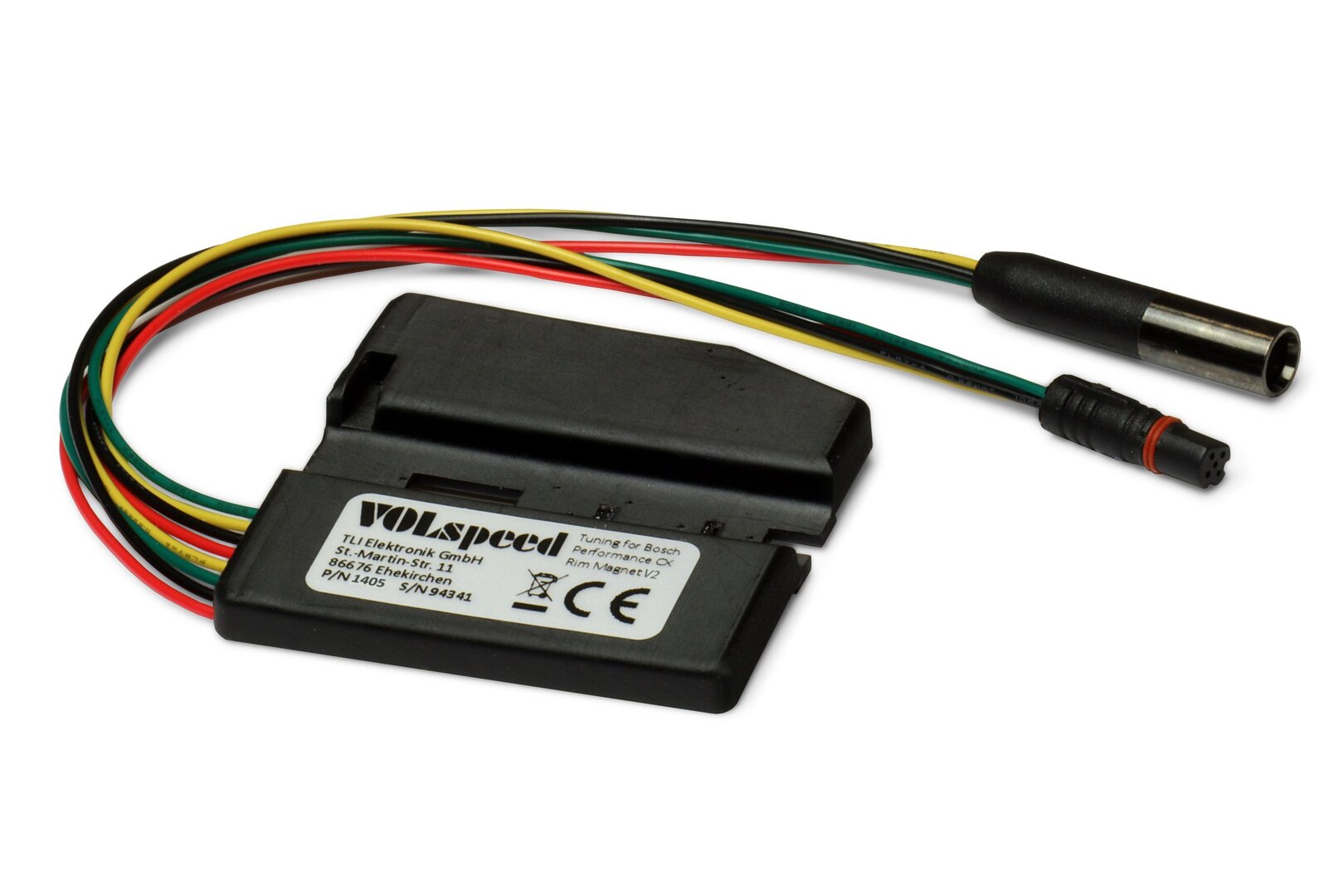 VOLspeed E-Bike Tuning voor Bosch Performance Line CX Velgmagneet V2