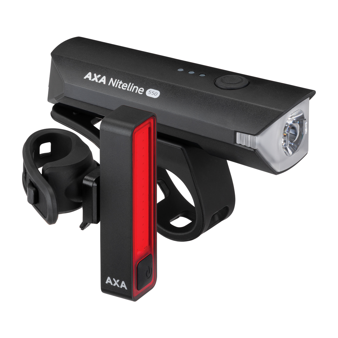 Axa verlichting set Niteline 550 usb