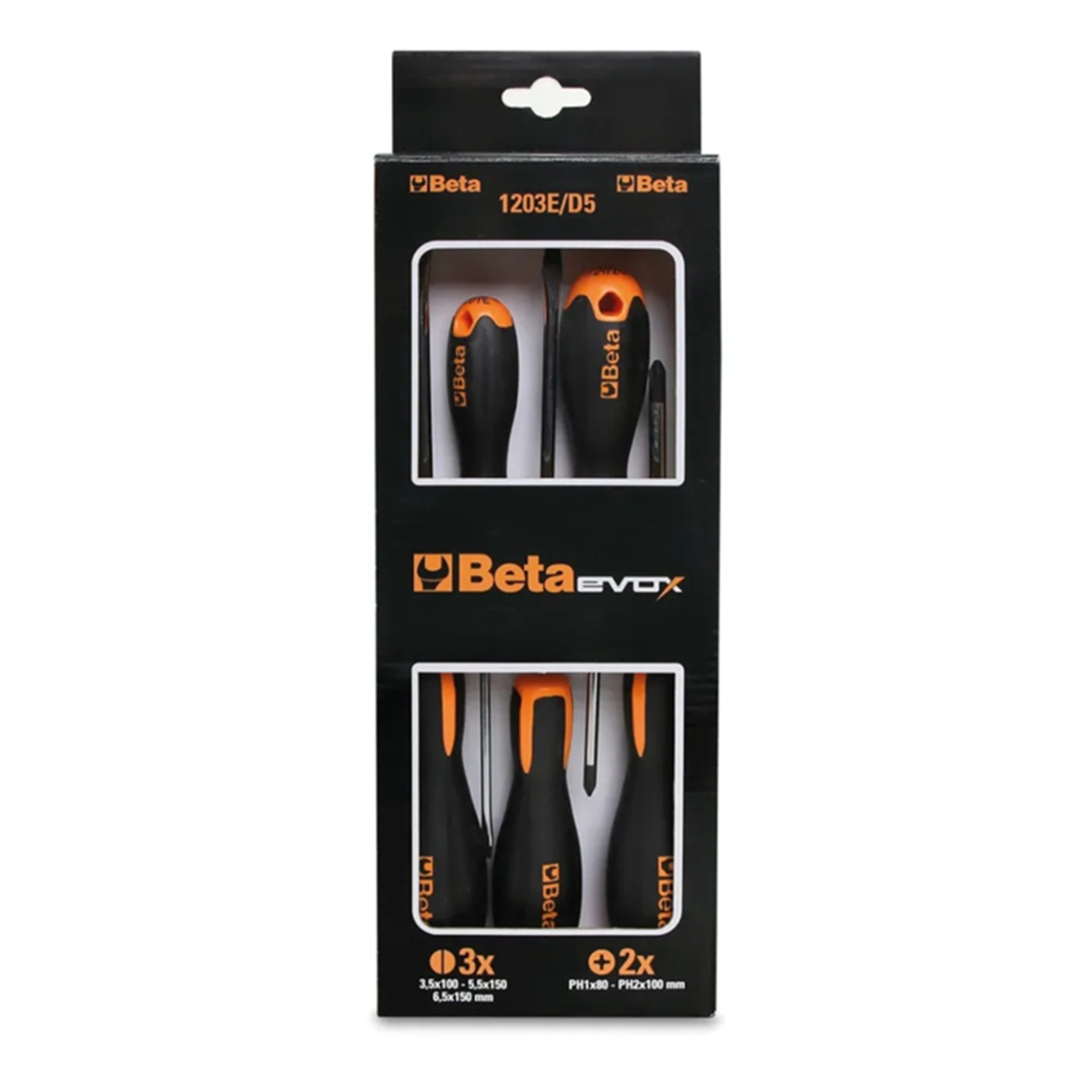 Beta schroevendraaier set 5-delig