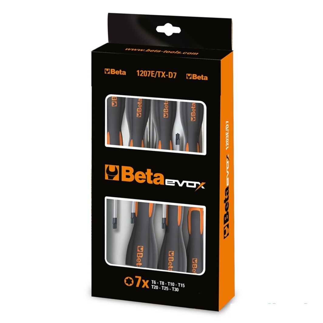 Beta schroevendraaierset torx 7-delig