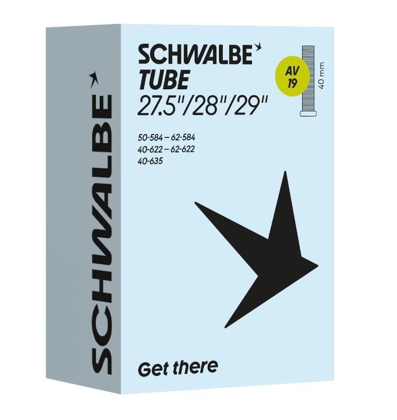 Schwalbe binnenband AV19 27-29 inch 40/62-584/635 av 40mm