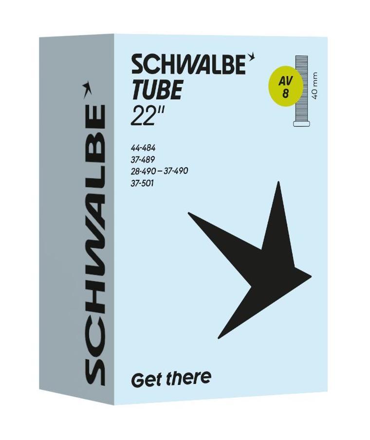 Schwalbe binnenband AV8 22 inch 28/44-484/501 av 40mm