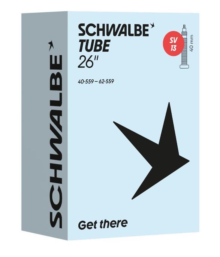 Schwalbe binnenband SV13 26 inch 40/62-559 fv 40mm