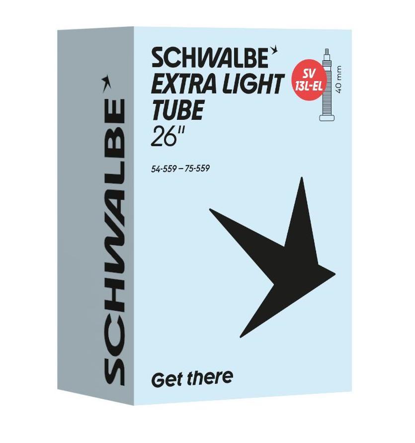 Schwalbe binnenband SV13L-EL 26 inch 54/75-559 fv 40mm